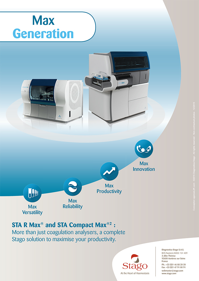 STA R Max and STA Compact Max 2 coagulation analysers - Clinical