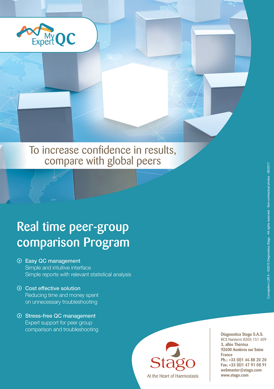 Real time peer-group comparison Program - Clinical Laboratory int.