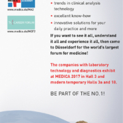 27530 Messe Duesseldorf 2017 08 01 MEDICA 2017 International Labor 92 x 270mm Clinical Laborator.