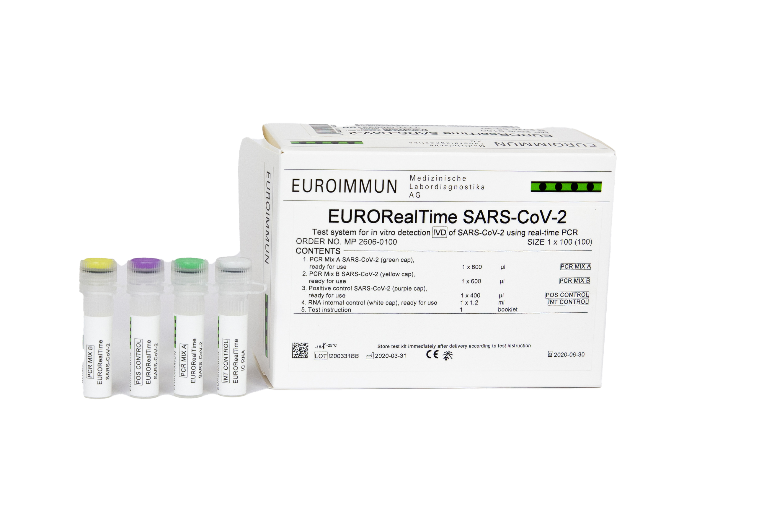 EUROIMMUN’s PCRbased SARSCoV2 detection test can now use saliva