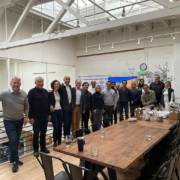 Miroculus team members welcome INTEGRA visitors to their office in San Francisco