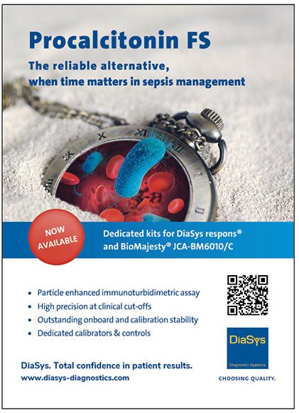 ProcalcitonincFS | The reliable alternative, when time matters in sepsis management