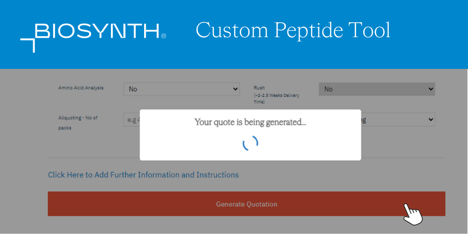 Biosynth Peptide Toolset